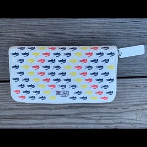 Lacoste large zip wallet